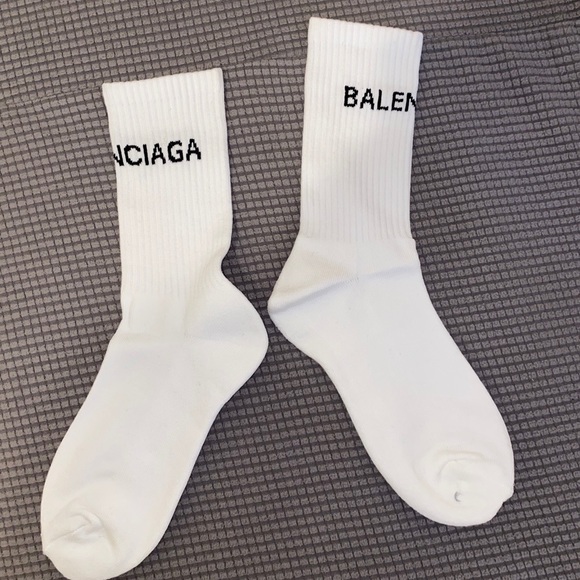 Balenciaga Other - Balenciaga white tennis socks one size fits all